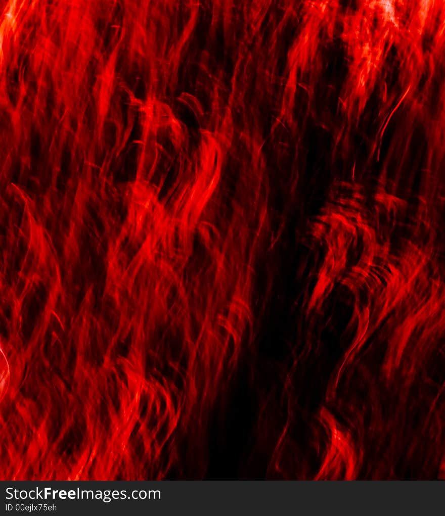 Textured Red Abstract 7