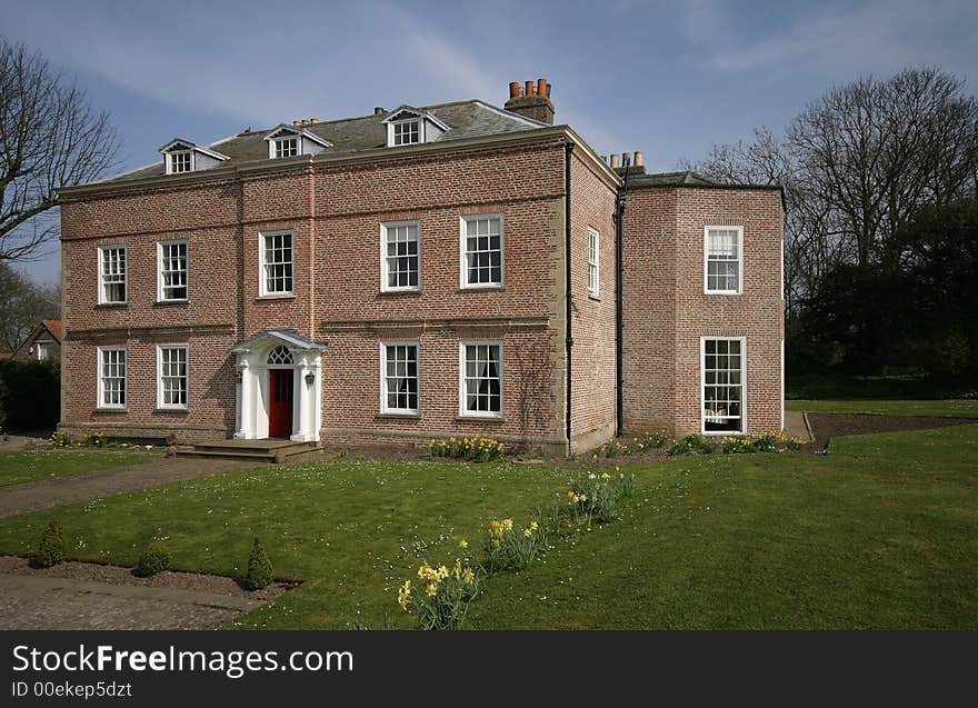 Marton Hall traditional brick construction