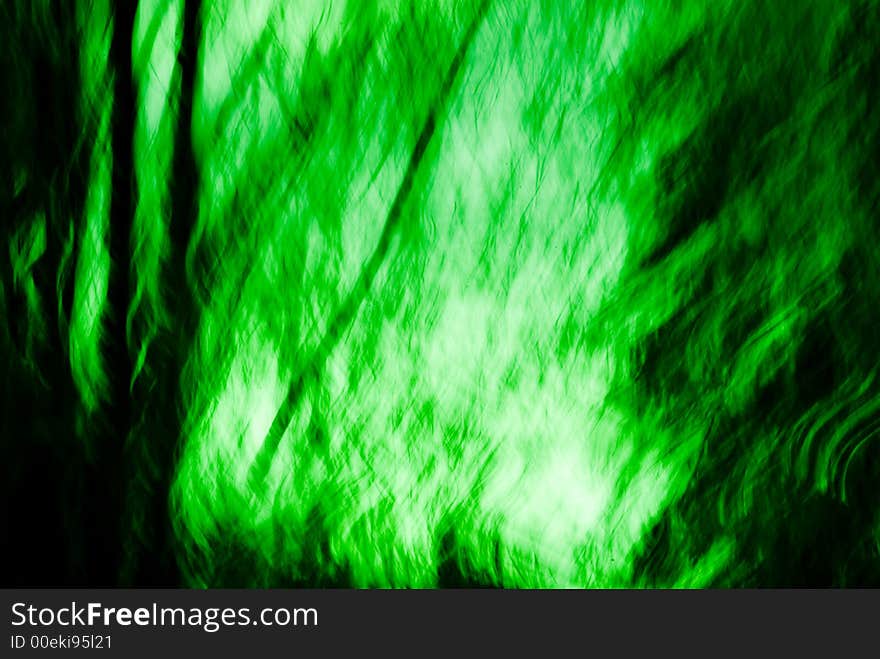 Textured Green Abstract 9