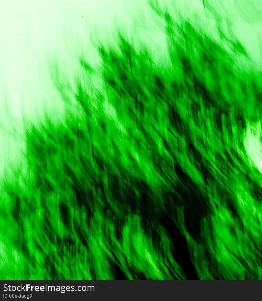 Textured Green Abstract 10