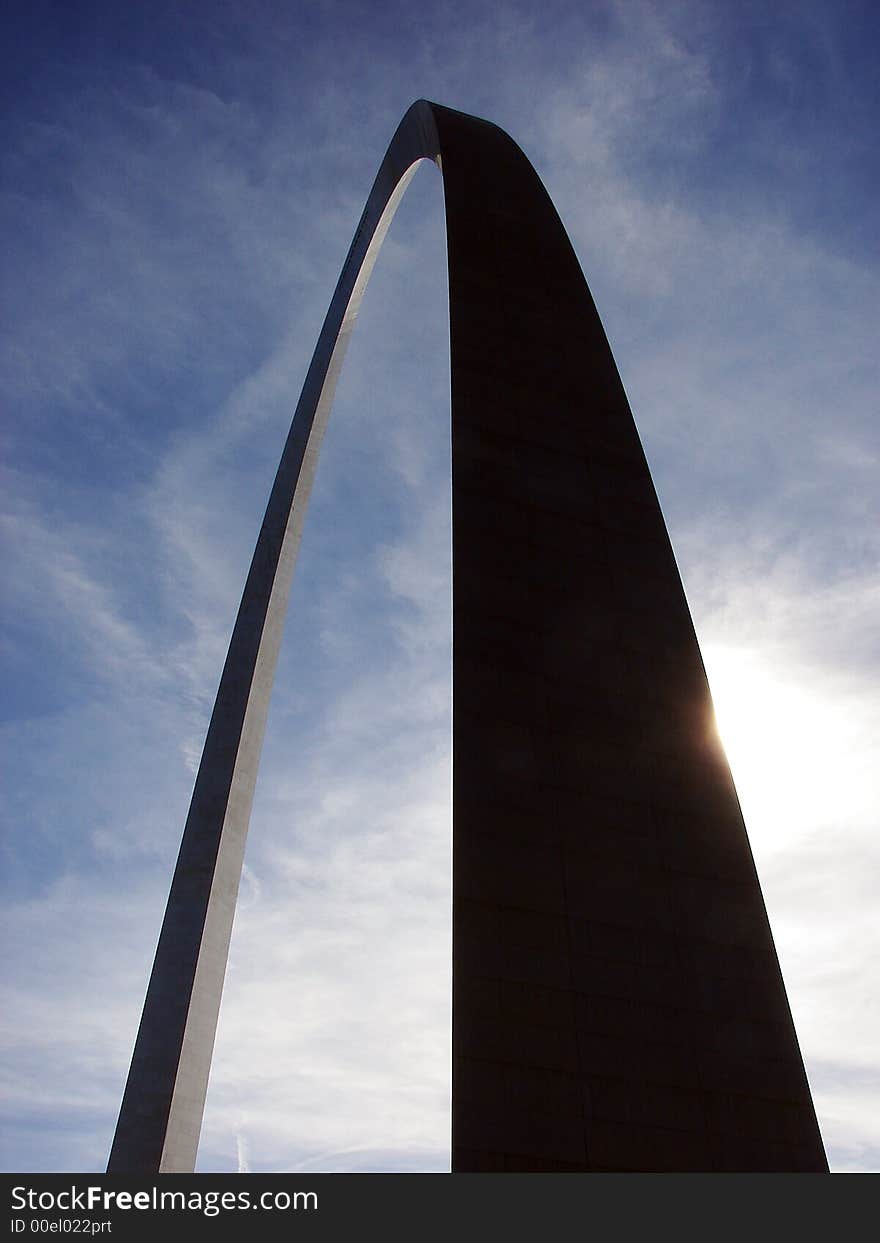 The Gateway Arch in St. Louis, Missouri. The Gateway Arch in St. Louis, Missouri.