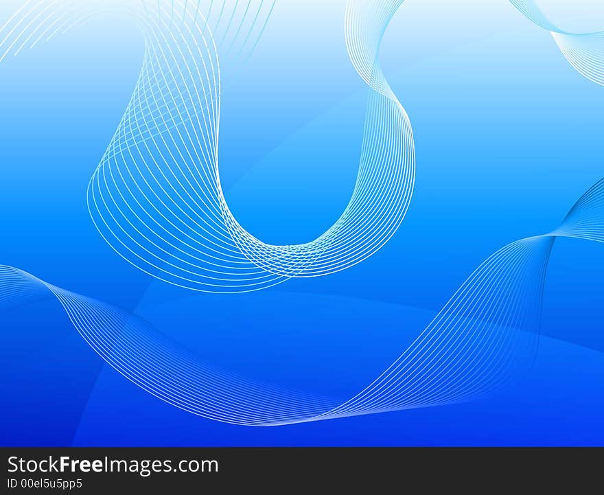 An abstract background with tones, waves and blue colour. An abstract background with tones, waves and blue colour