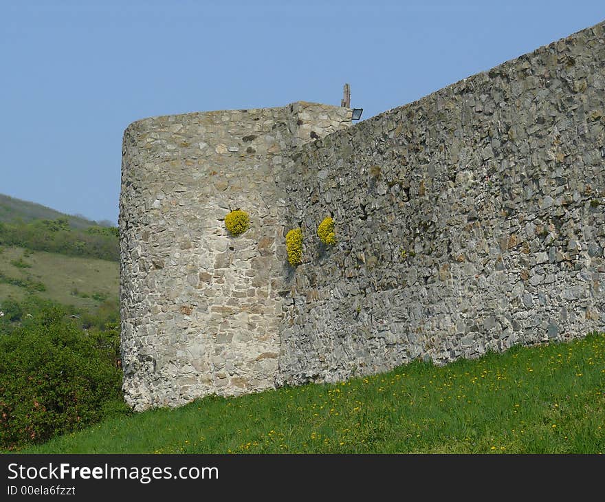 Castle wall