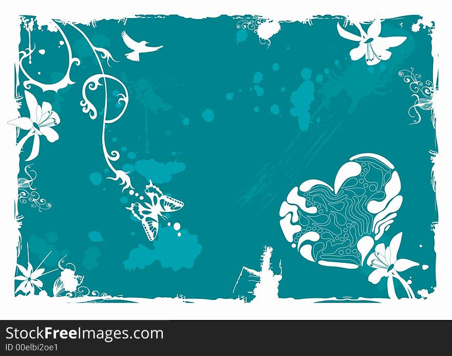 Illustration of a decorative background. Illustration of a decorative background