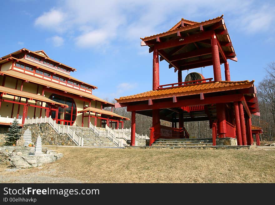 Budha temple near Bear Mountain upstate New York