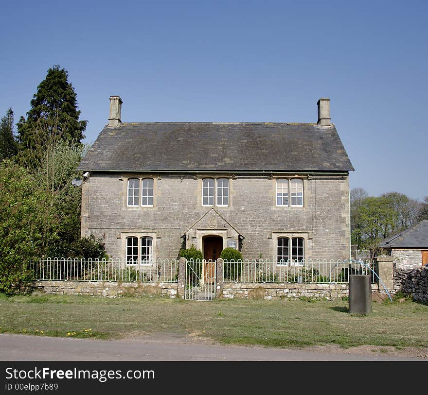 Natural Stone English Farmhouse in Rural Southern England