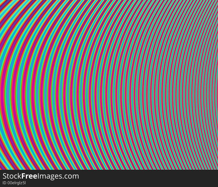 Digital background - fractal Hypnotic curves