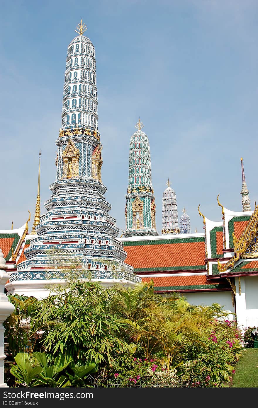 Thailand - bangkok - royal palace - detail. Thailand - bangkok - royal palace - detail