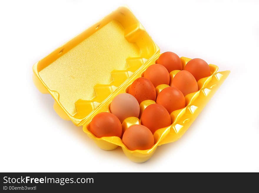 Eggs in pack