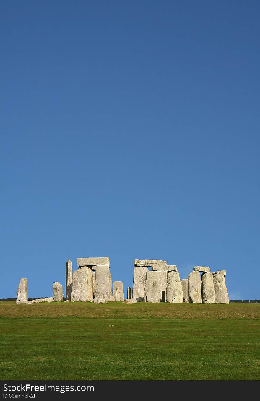 Ancient Stonehenge in England