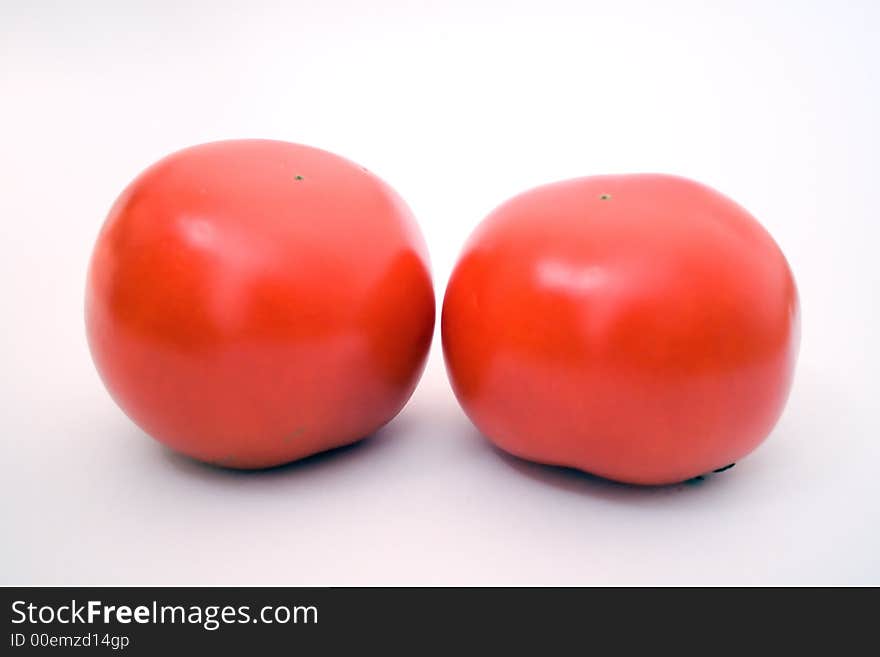 Two tomatos