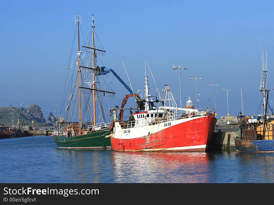 Docked Boats