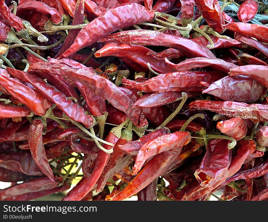 Dried Hot Chillies