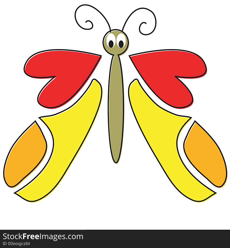 Cartoon Butterfly