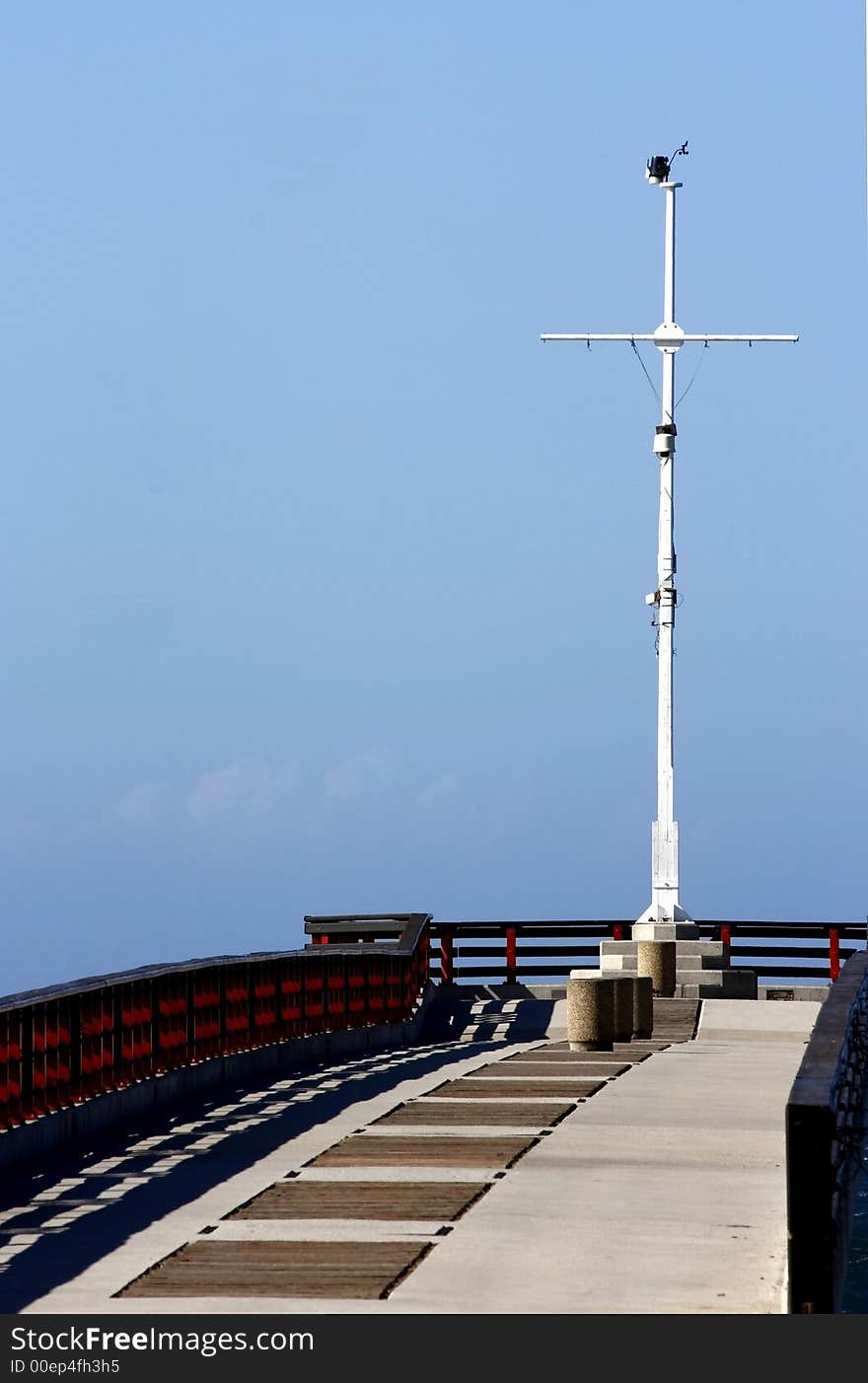 Long pier