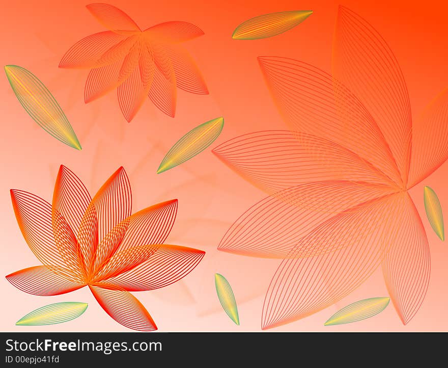 Colours and tones for this flowers background. Colours and tones for this flowers background