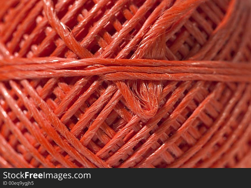 Close Up Of Orange String 1