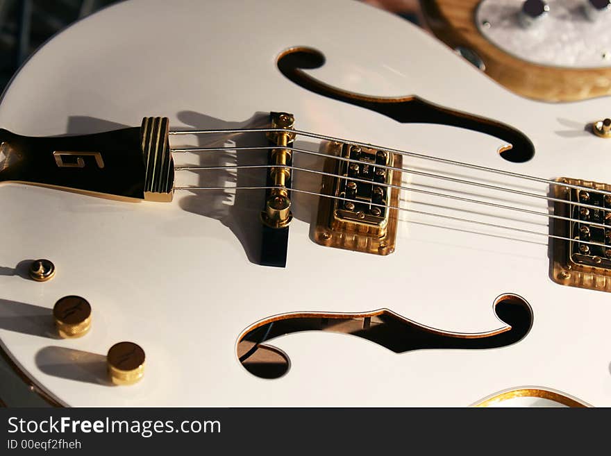 Classic White Guitar 2