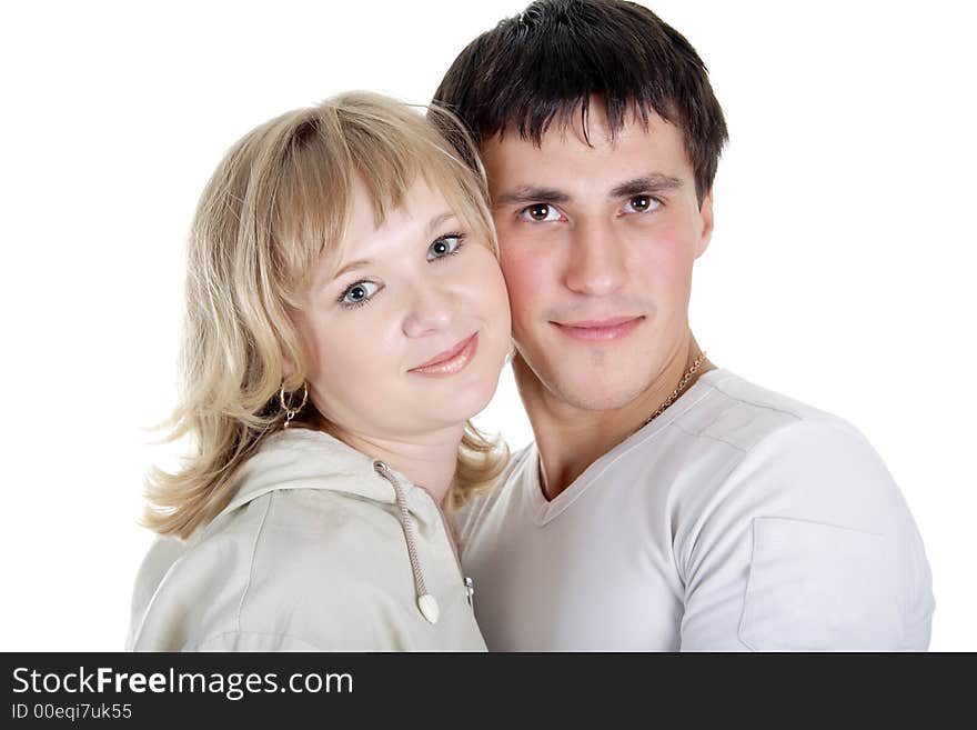 Portrait of a young people. Shot in studio. Portrait of a young people. Shot in studio.