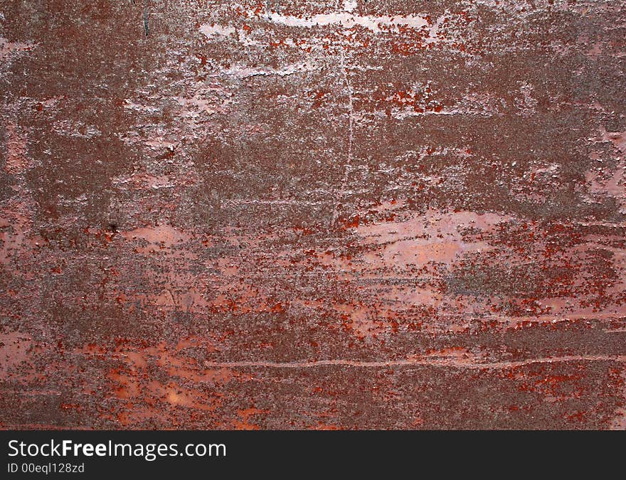 Old rusty iron background. texture