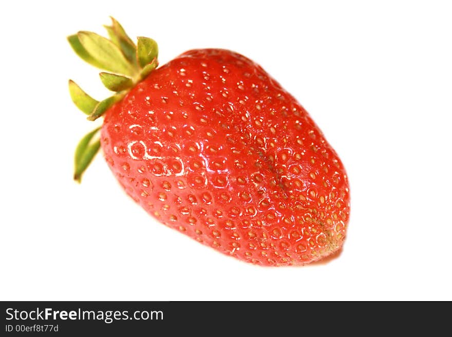 Fresh Isolated Strawberry