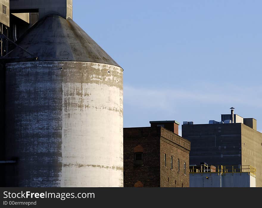 This is an old sugar factory located in Montreal, Canada. This is an old sugar factory located in Montreal, Canada.