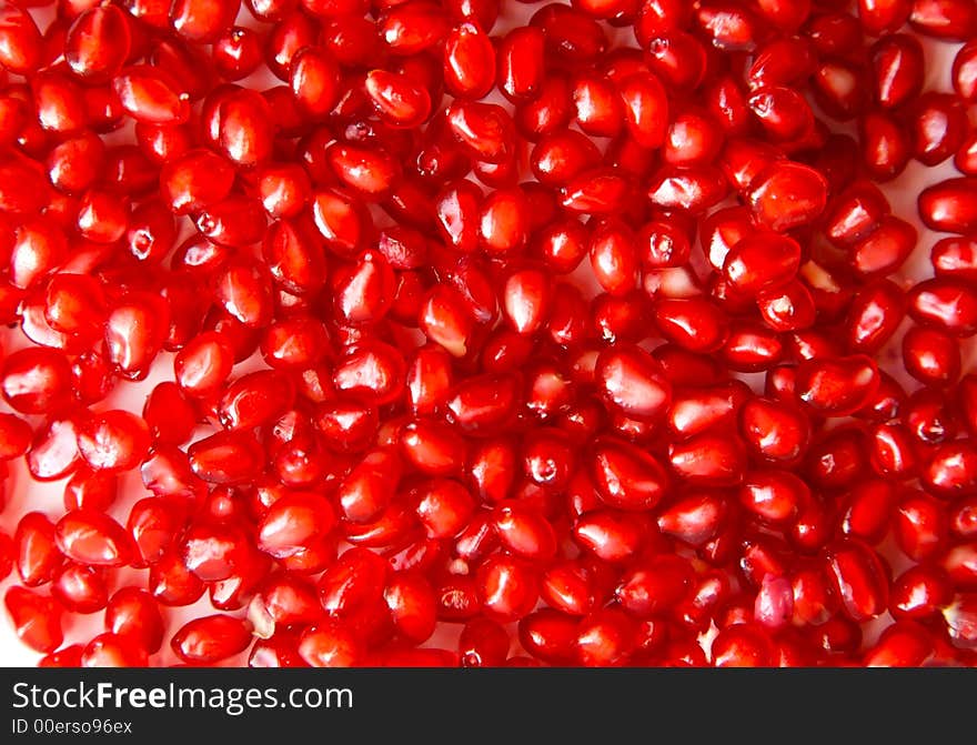 Grains Of Pomegranate