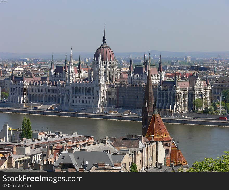 Parliament in Budapest, capital of Hungary