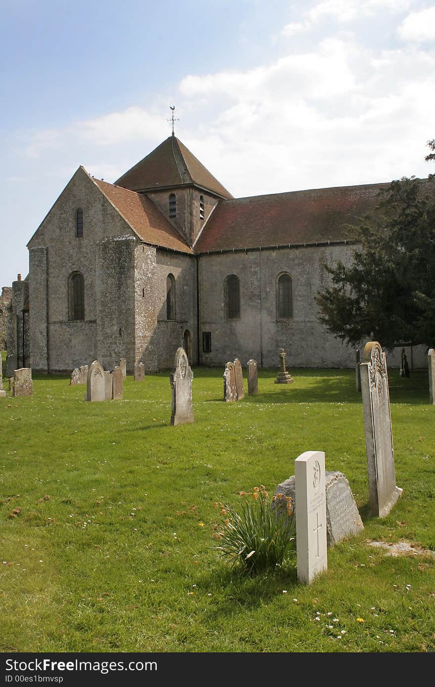 Church and graveyard