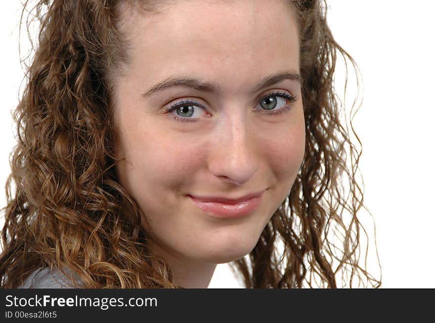 Teen Portrait Smiling