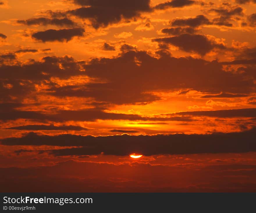 Sunrise At Virginia Beach