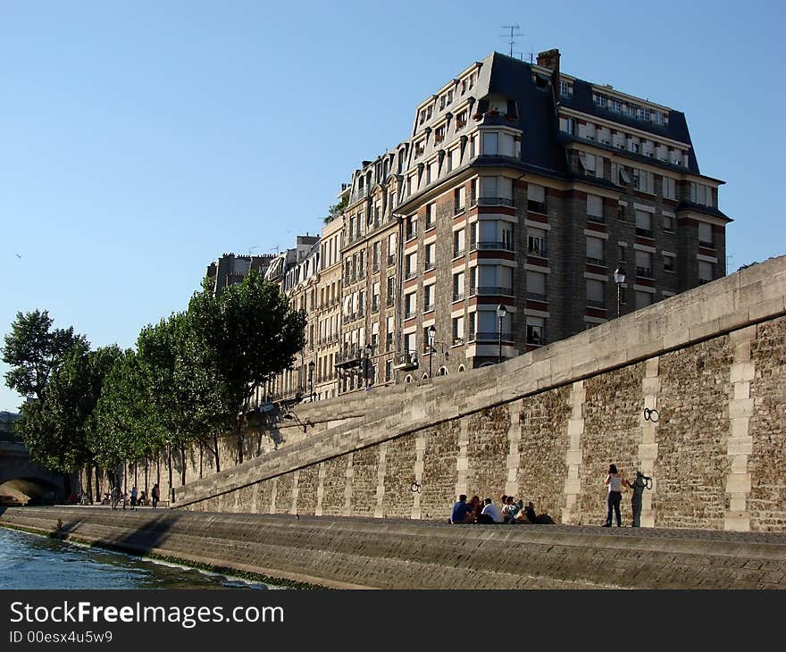 Seine River Afternoon