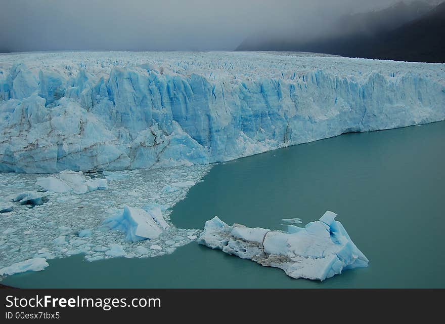 Majestic Patagonian Glacier