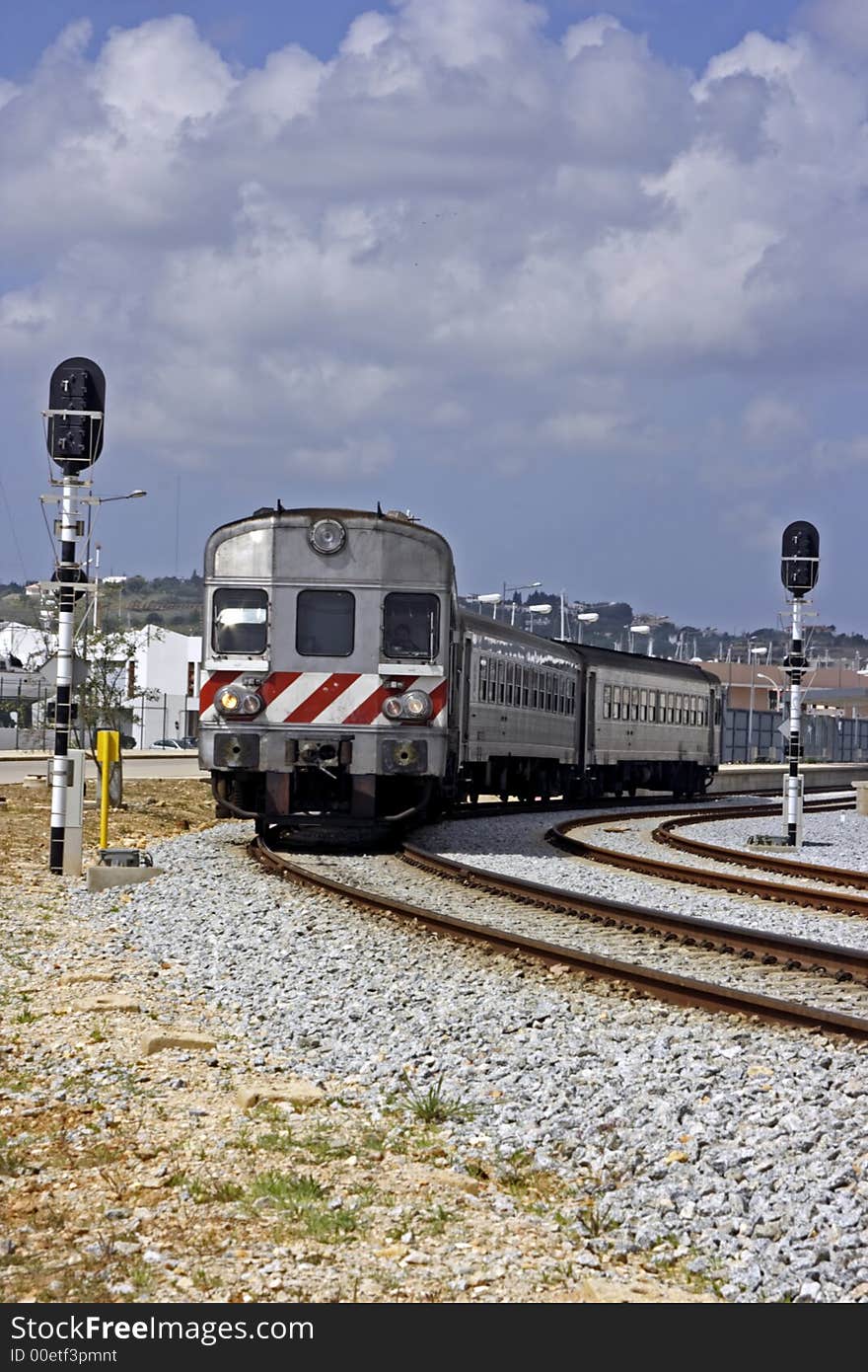 Train Leaving Station