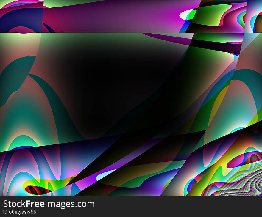 Abstract image with some rainbow colors. Abstract image with some rainbow colors