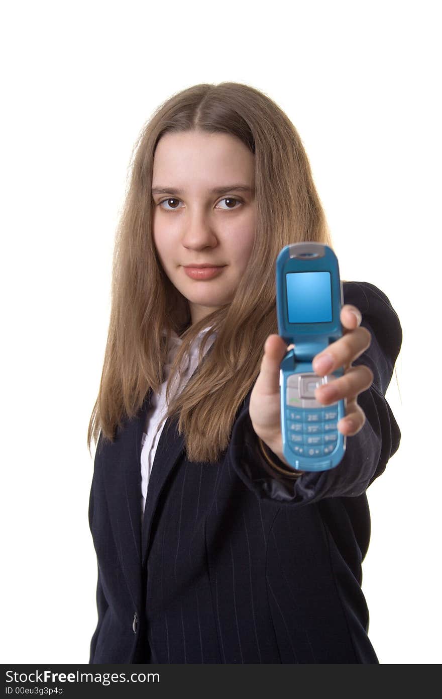 Girl With A Mobile