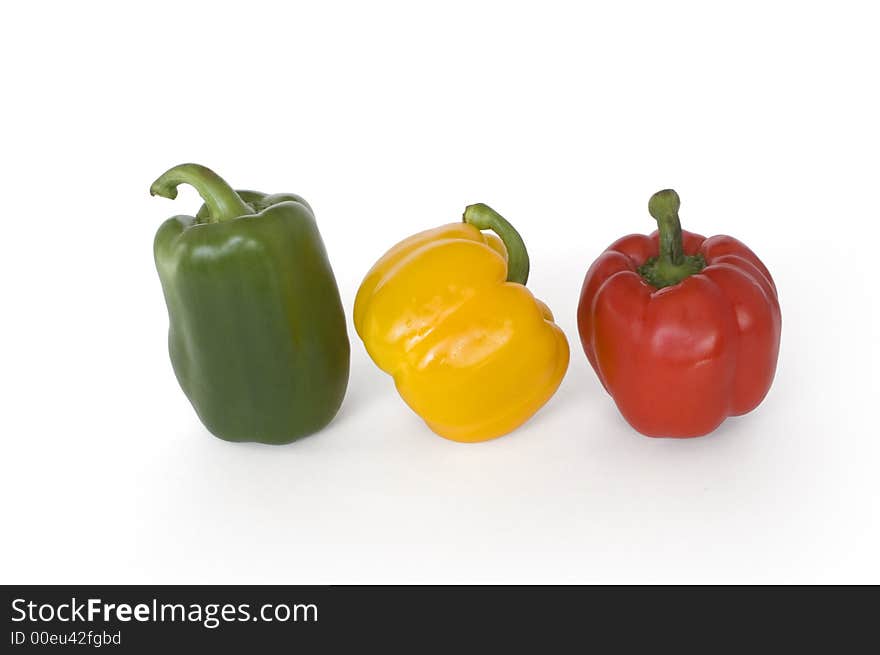 Coloured peppers