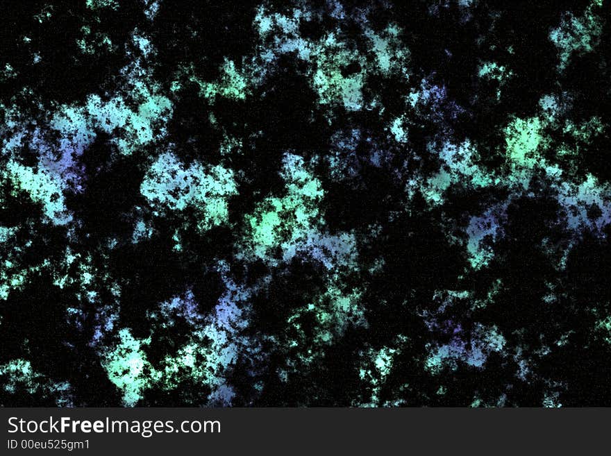 Abstract Background made with green and blue blurs