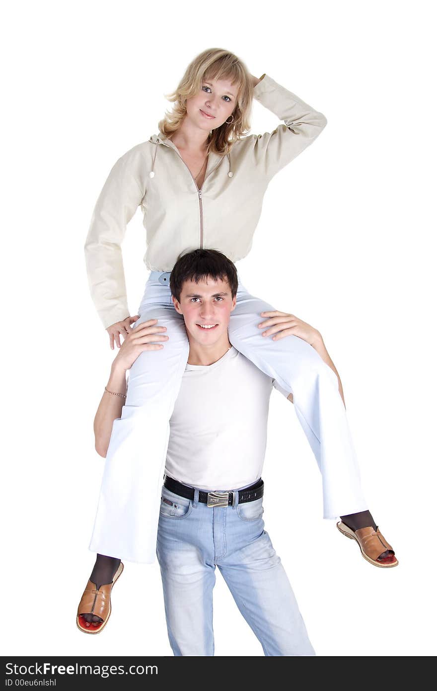 Portrait of a young people. Shot in studio. Portrait of a young people. Shot in studio.