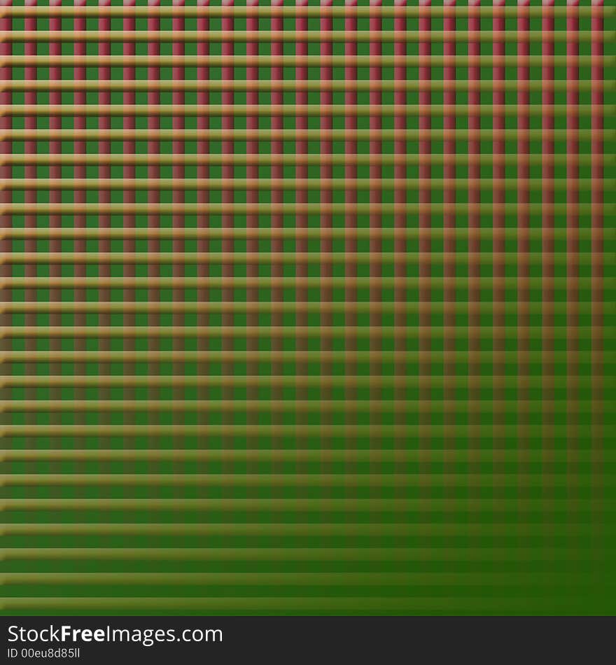 Red Orange Green Grid