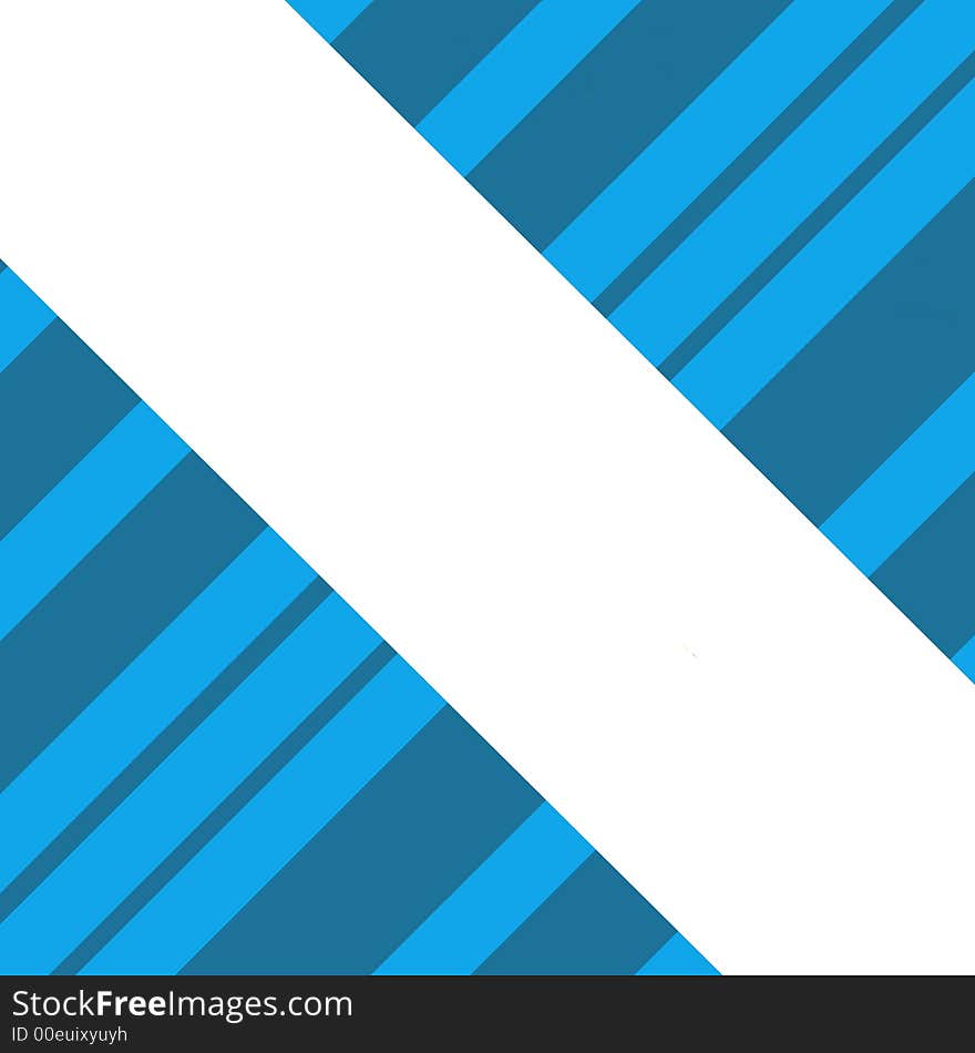 Abstract background of diagonal blue lines with a white line in the opposite direction. Abstract background of diagonal blue lines with a white line in the opposite direction