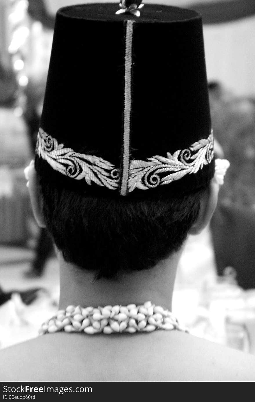 Its an Indonesian wedding culture of man of Java. Its an Indonesian wedding culture of man of Java