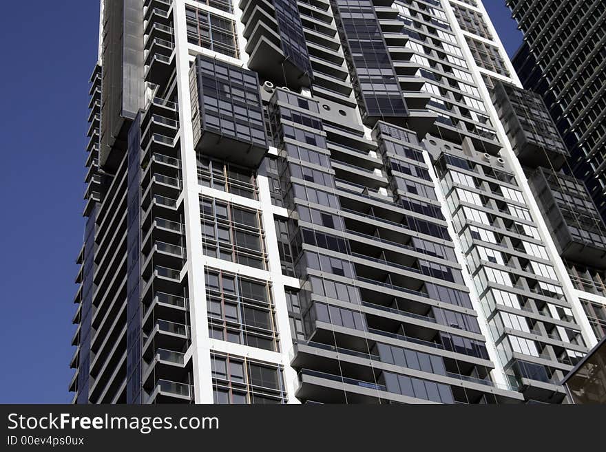 Modern Tall Urban Office Building In Sydney, Australia