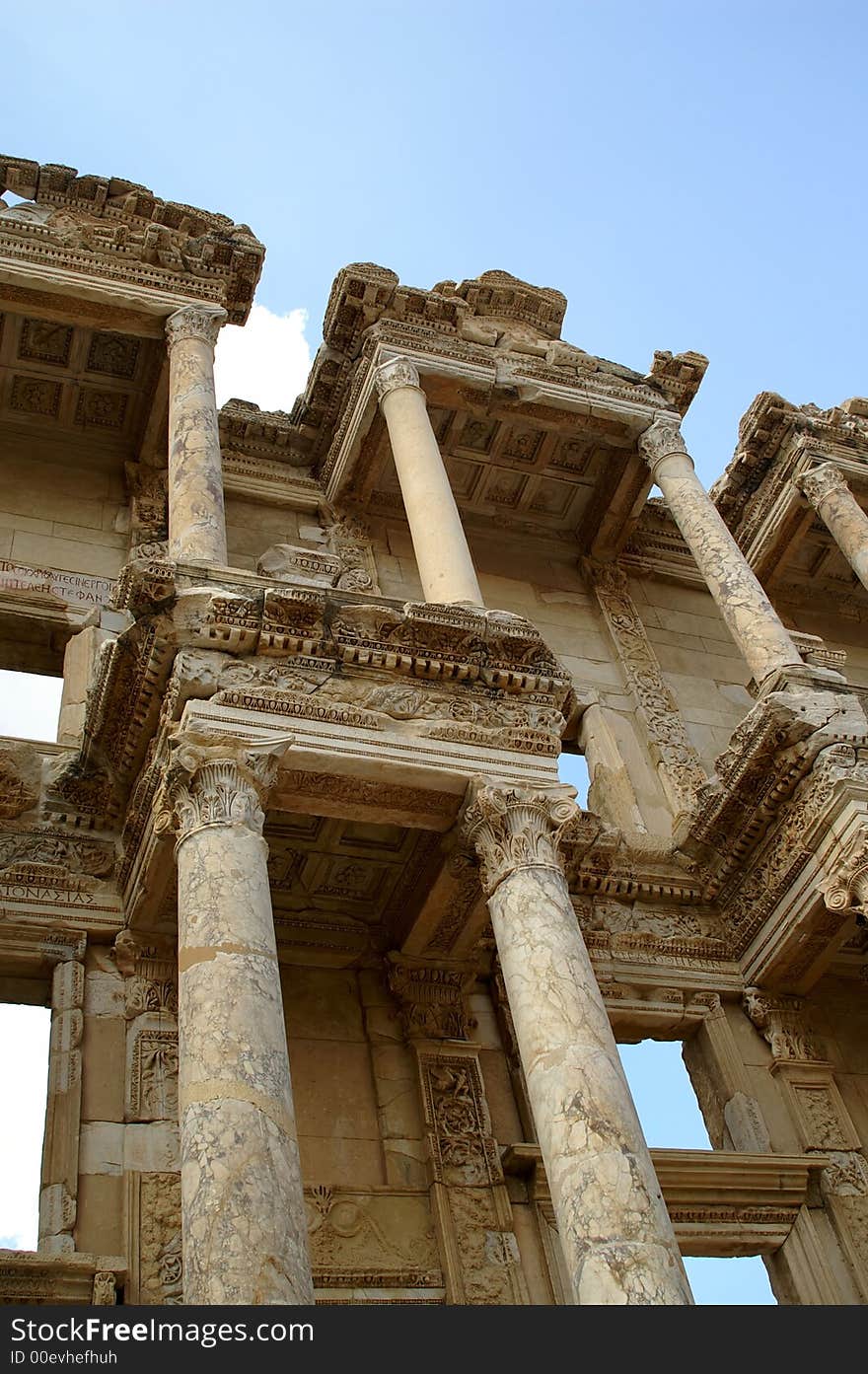 Ancient ruins in Ephesus, Turkey