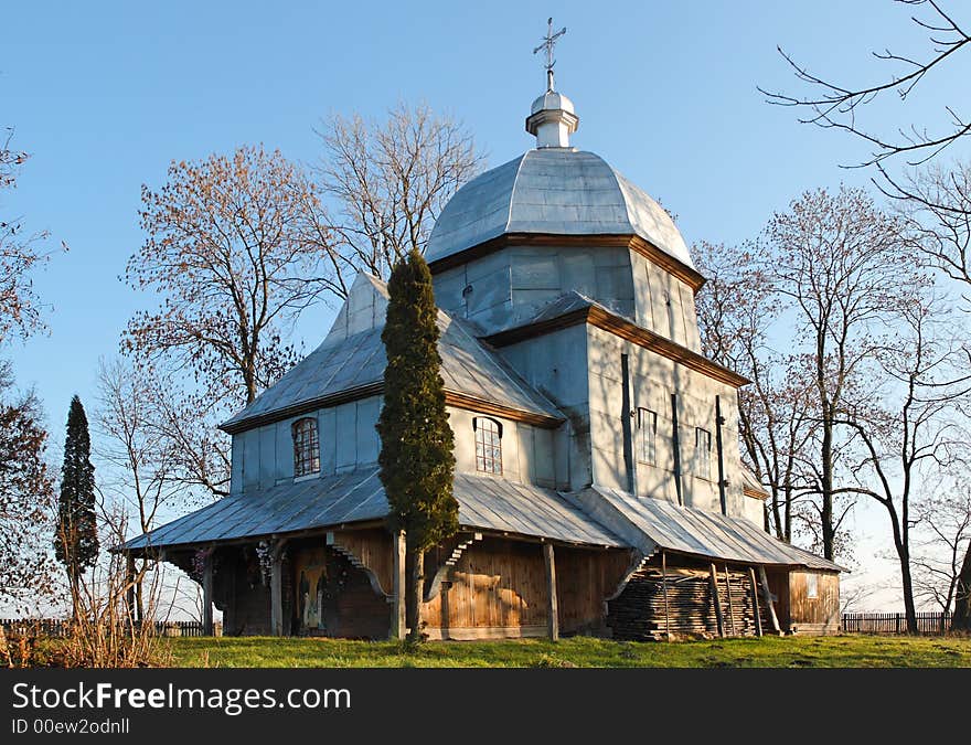 Old orthodox church in Ukraine