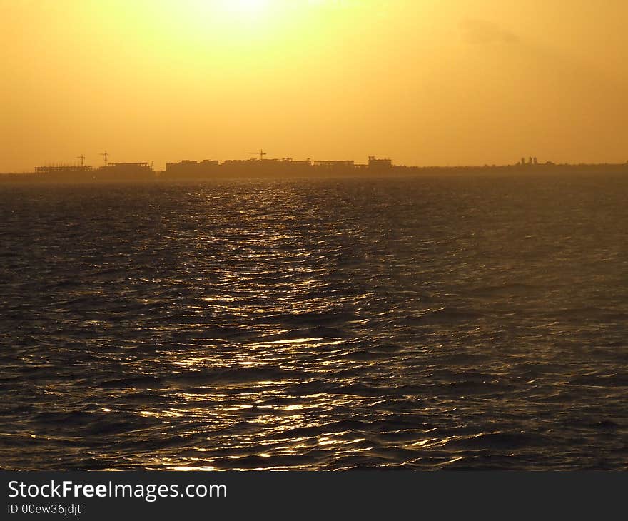 Sunset at Mexico - Isla Mujeres