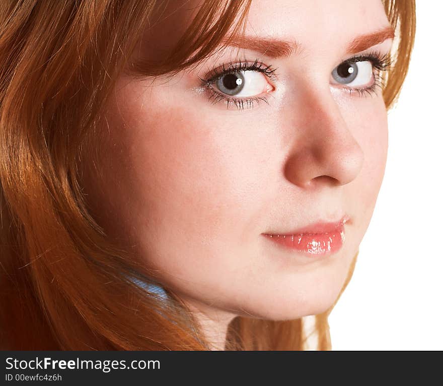 Young Woman With Red Hair