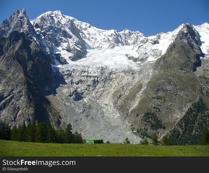 Courmayeur, pre de pascal, italy, europe, summer. Courmayeur, pre de pascal, italy, europe, summer