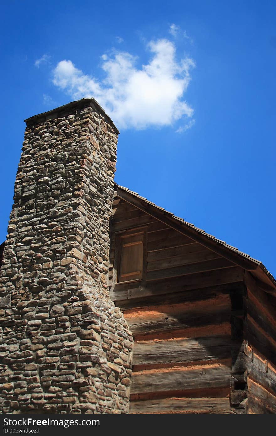 Log Fort built in 1792 by settlers for protection against Creek and Cherokee Indians. Log Fort built in 1792 by settlers for protection against Creek and Cherokee Indians