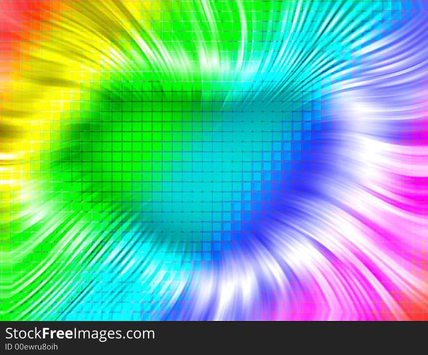 Abstract background with heart concept